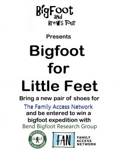 Bigfoot for Little Feet Shoe Drive